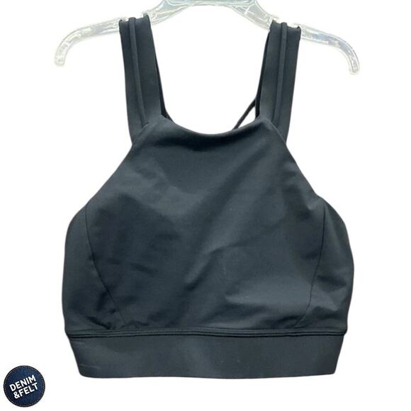 Lululemon Strong at Heart Bra *Medium Support, C/D Cup w/ Removable Pads Black - Picture 9 of 12